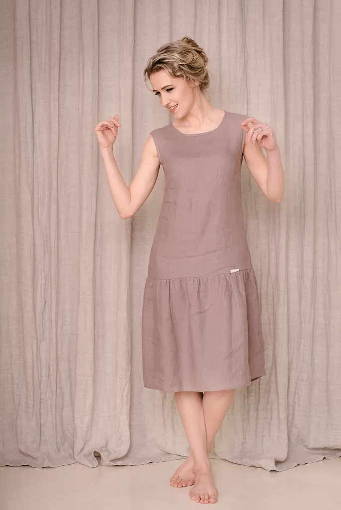 Linen Tank Dress