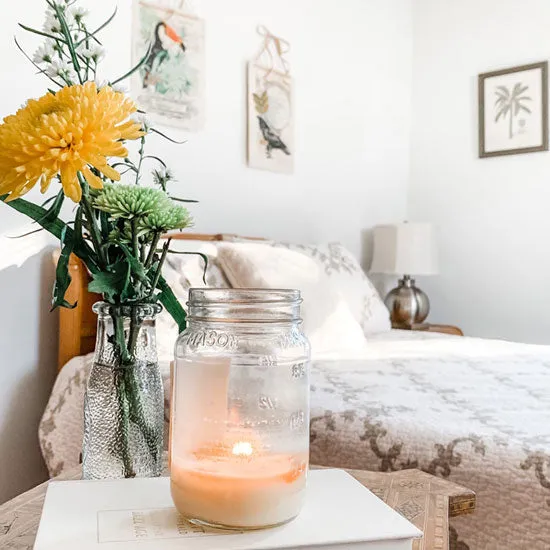 Linen Waters | Farmhouse Mason Collection Soy Candle