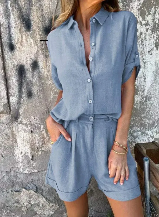 Linnea | Lightweight Linen Set