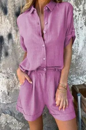 Linnea | Lightweight Linen Set