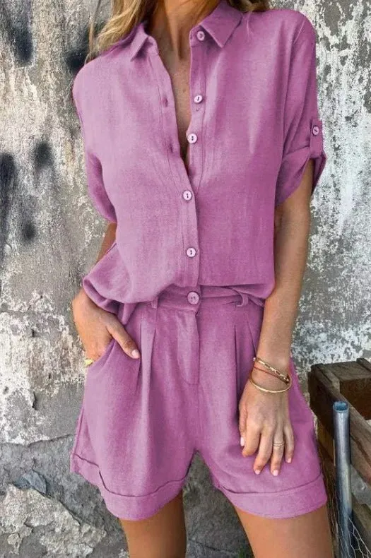 Linnea | Lightweight Linen Set