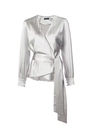 Liquid Wrap Blouse