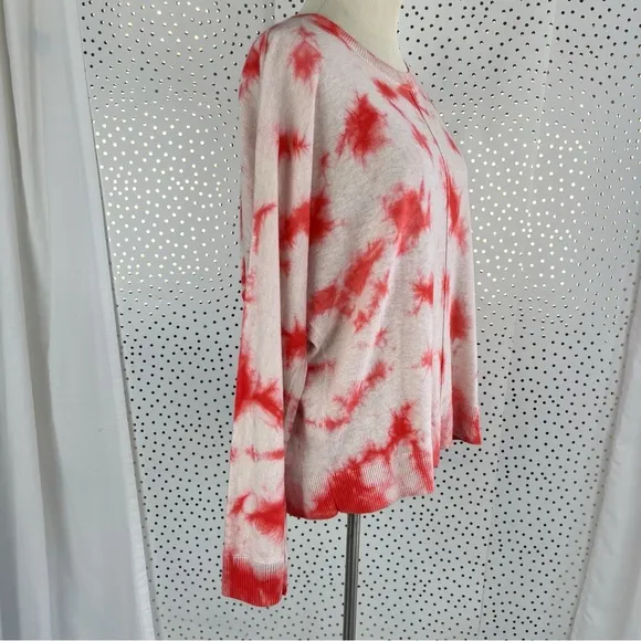 Lisa Todd The Spritz Linen Blend Tie-Dye Crew Neck