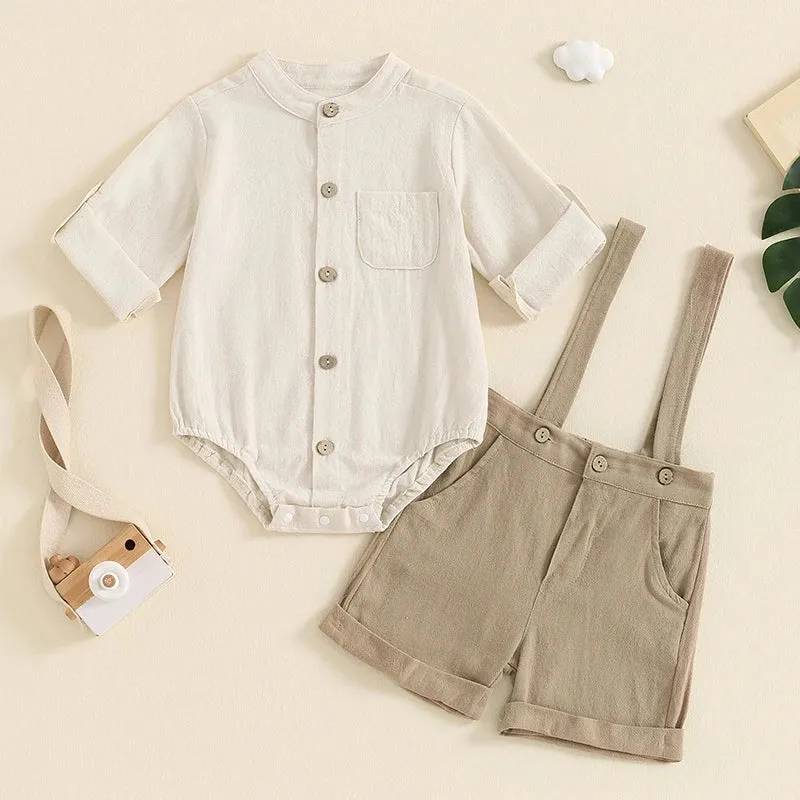 Little Gentleman Linen Set