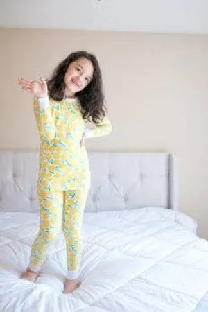 Little Sleepies - Lemons Two-Piece Bamboo Viscose Pajama Set 4T