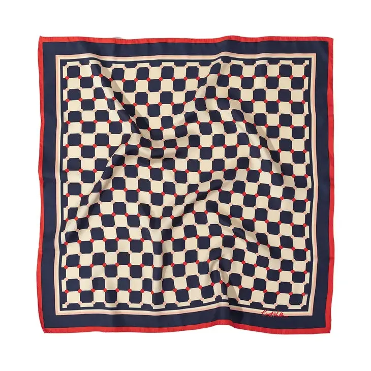 Lost Pattern NYC Silk Bandana Scarf