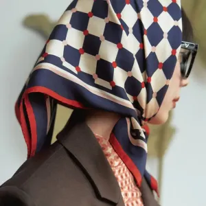 Lost Pattern NYC Silk Bandana Scarf