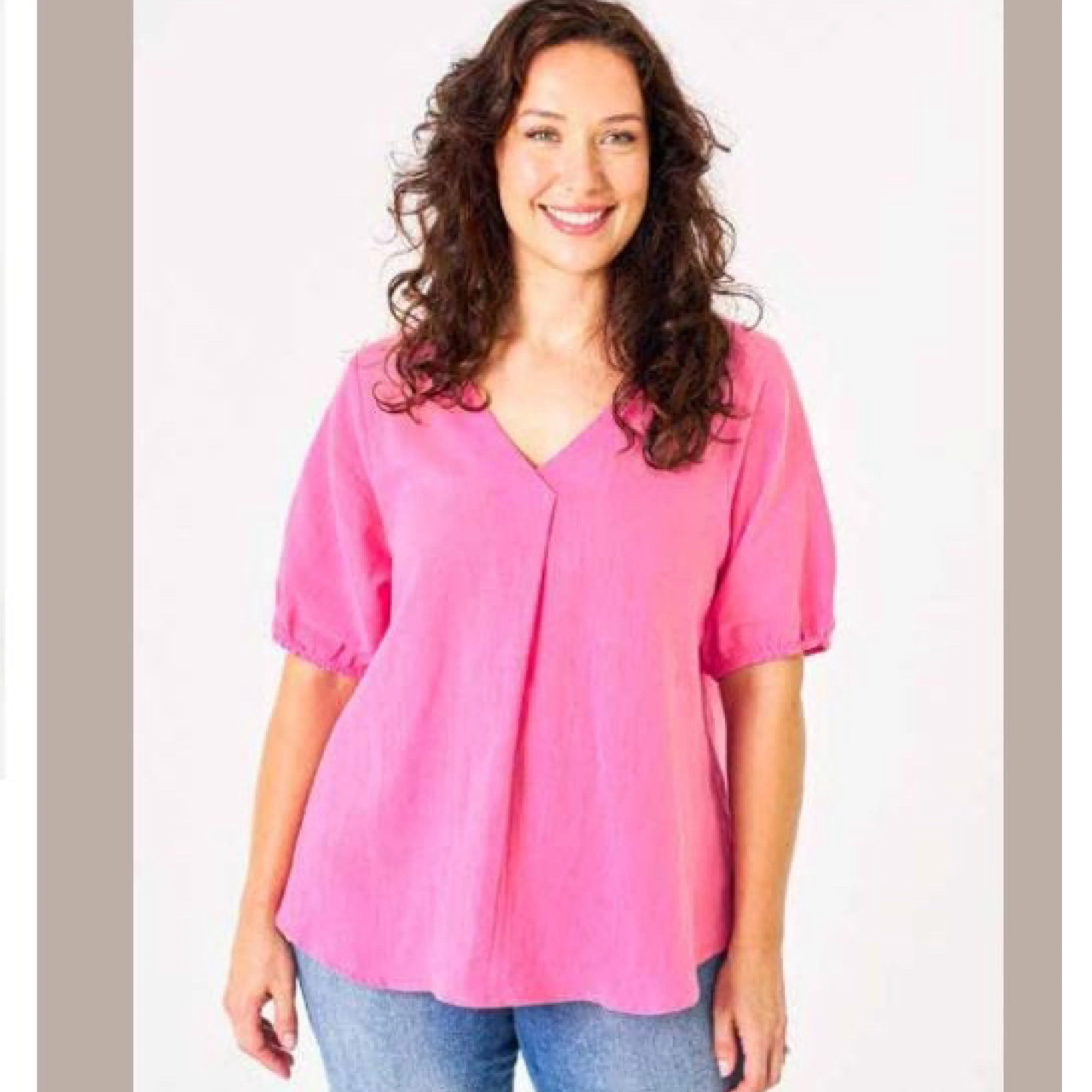 Luna Linen Top
