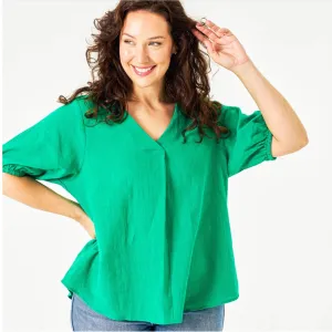 Luna Linen Top