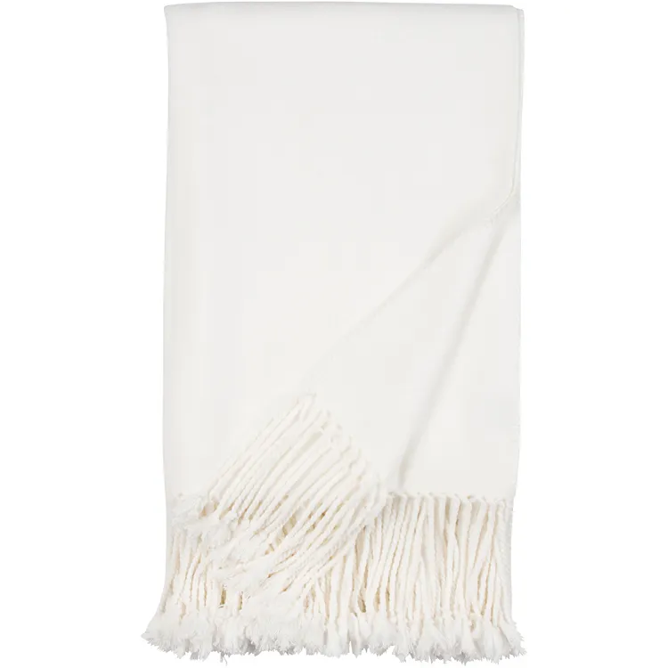 Luxxe Fringe Throw