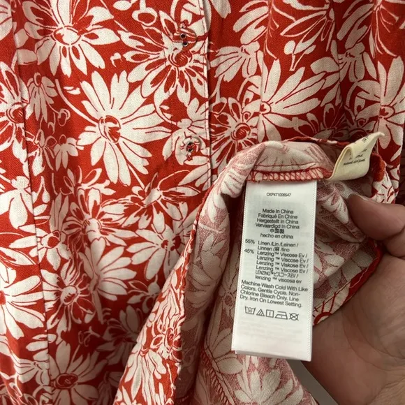 Madewell Margie Mini Dress in Abstract Flora 8