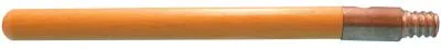 Magnolia Brush Threaded Handles, Hardwood; Metal, 60 in x 1 1/8 in dia., B-60