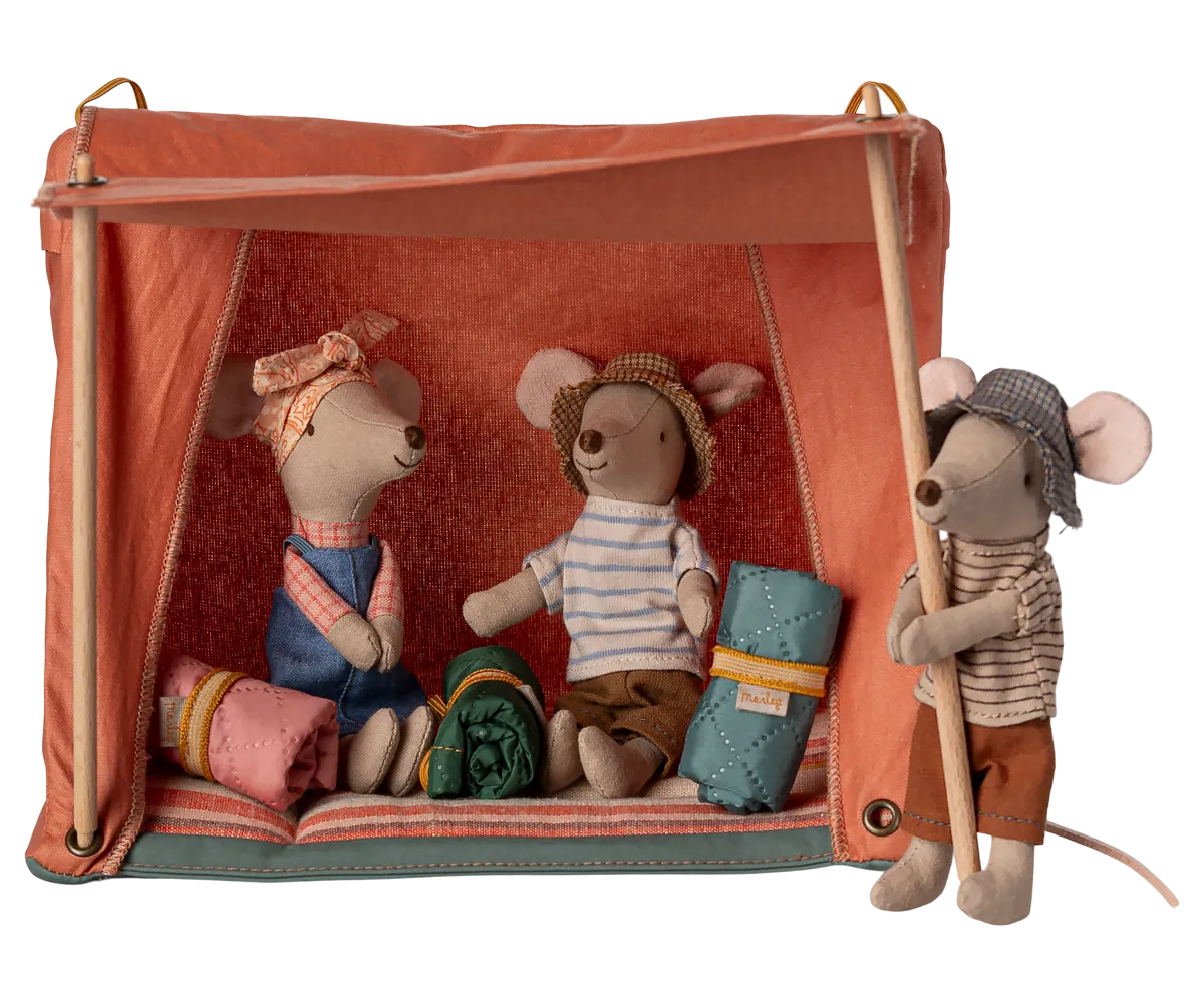 Maileg Happy camper tent, Mouse