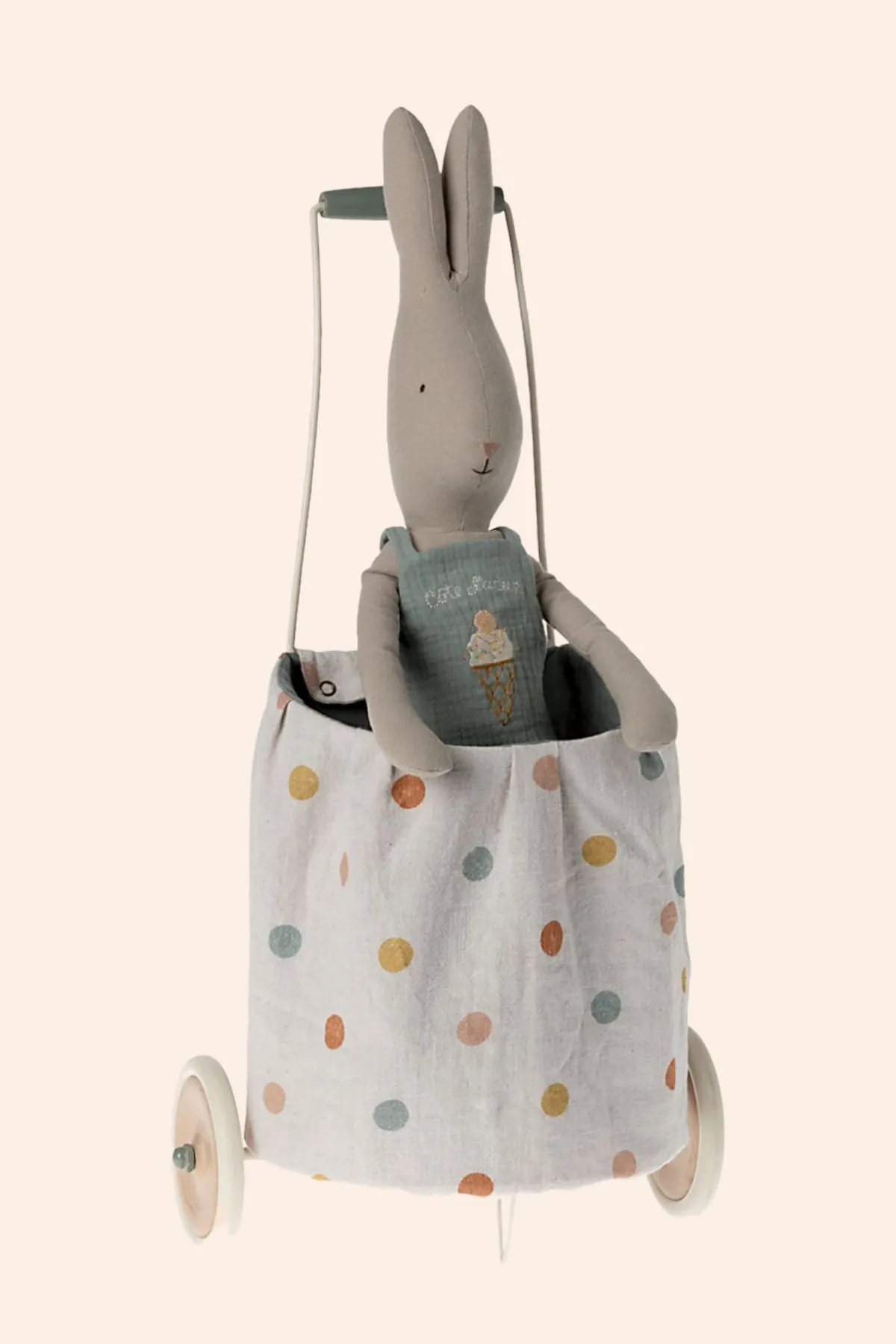Maileg - Trolley - Multi Dots Blue