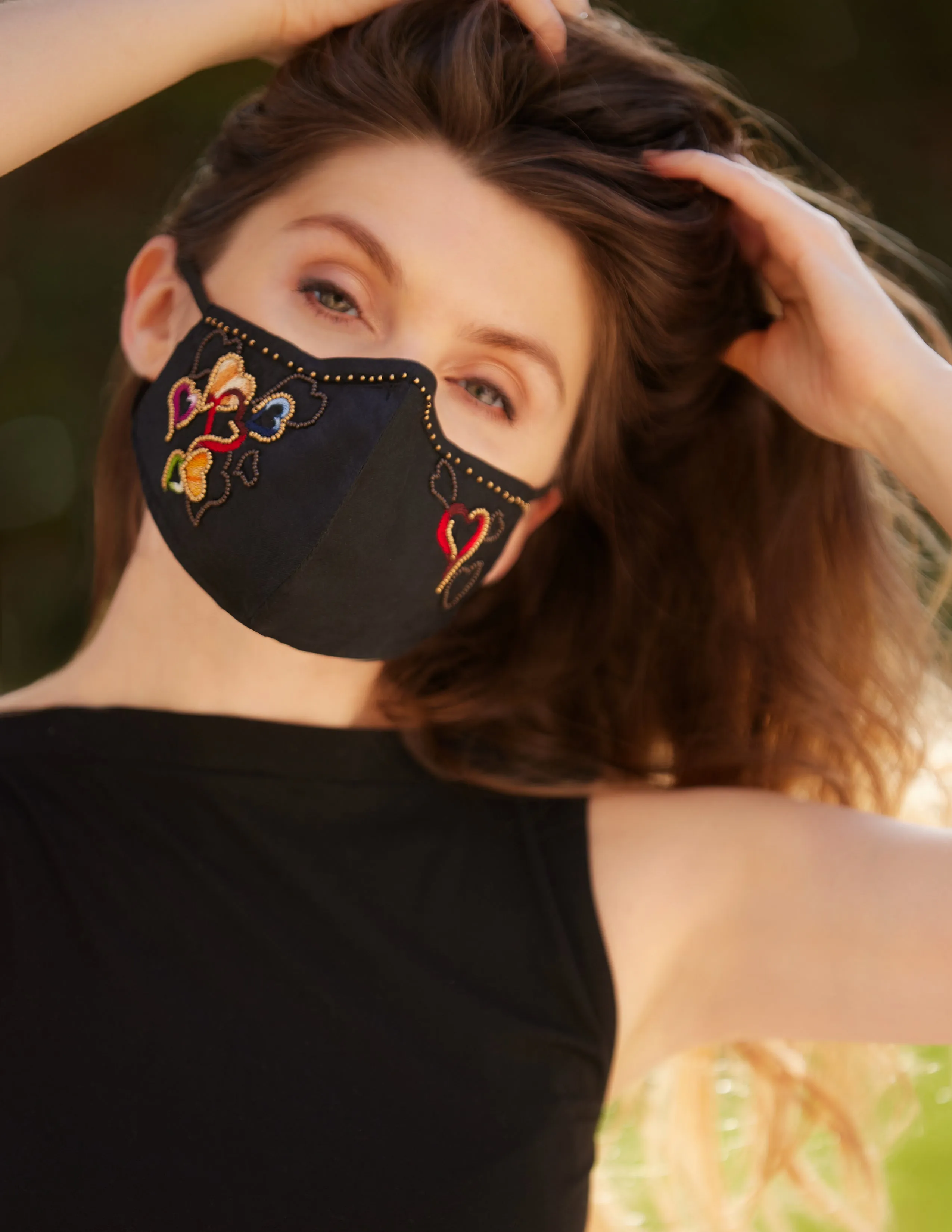 Mary Frances Full of Love Face Mask