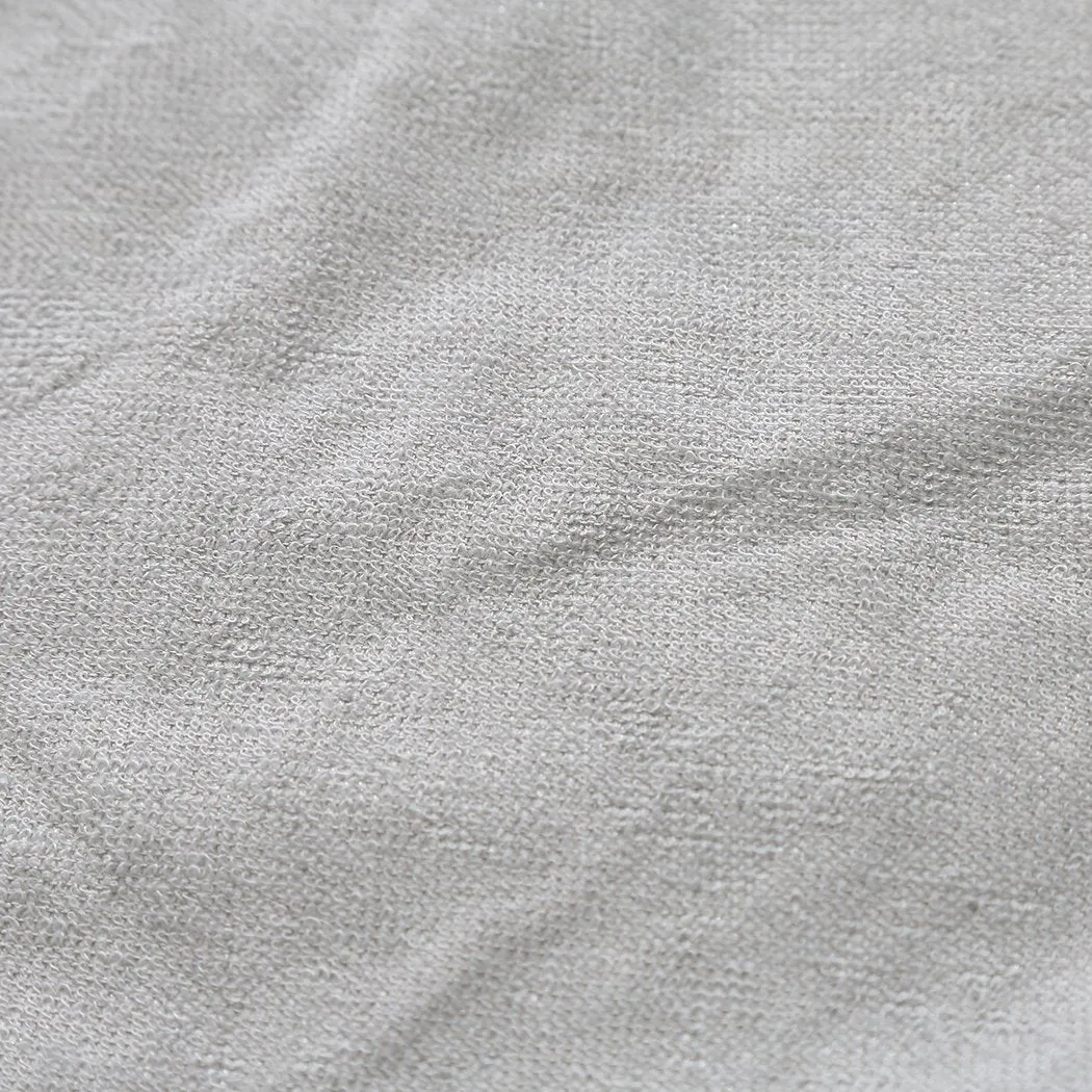 Mattress Protector Fitted Sheet Cover Waterproof Cotton Fibre King Single