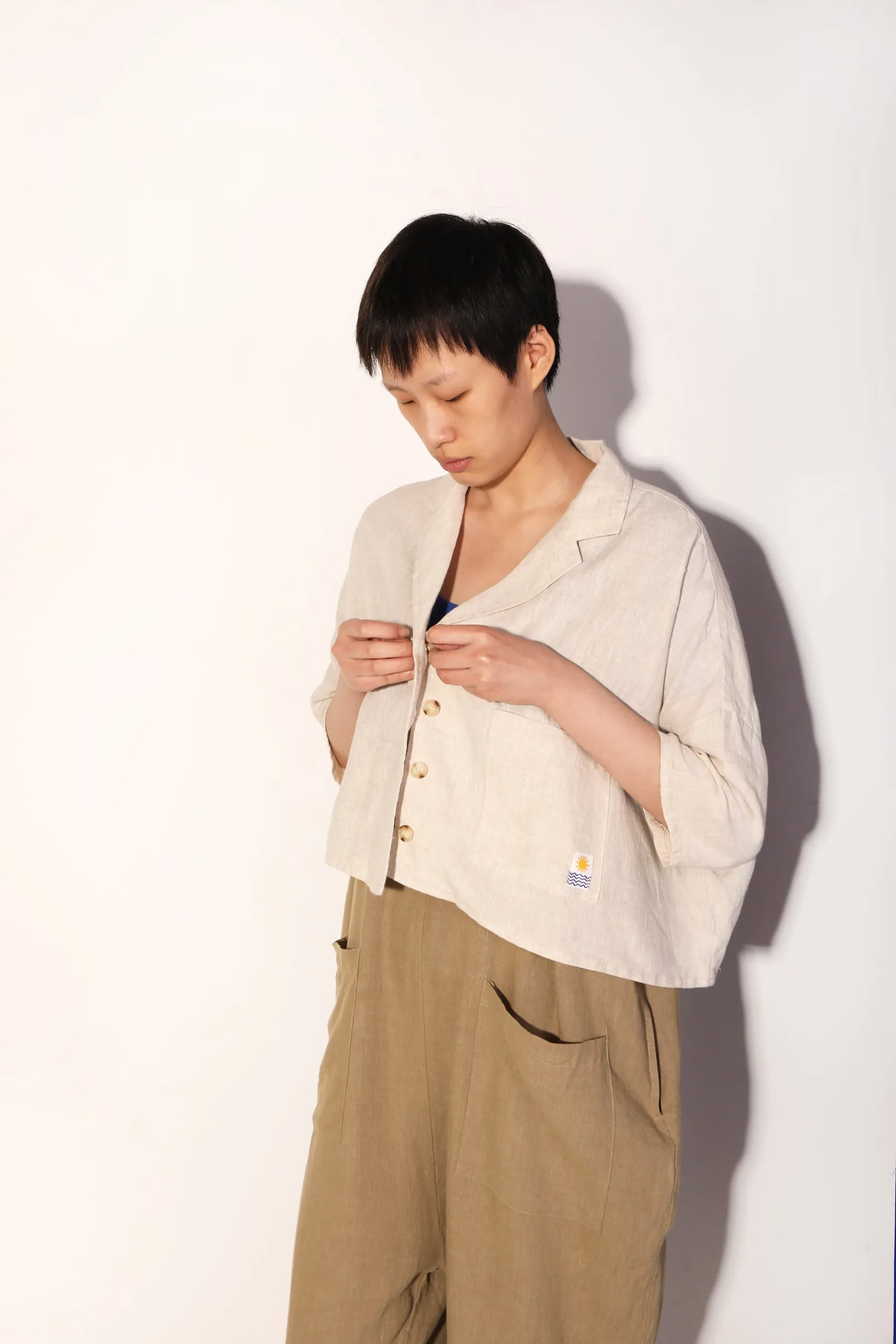 Maxim Linen Shirt Cream