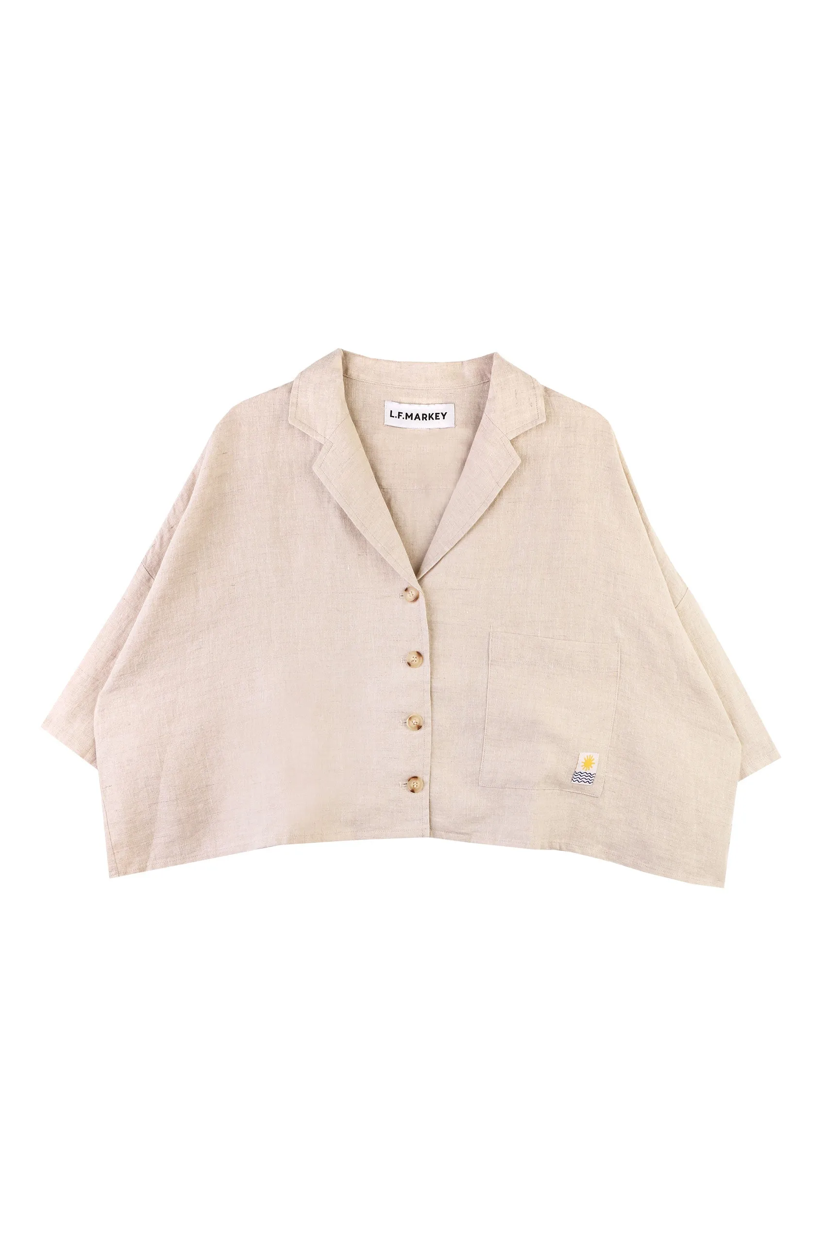 Maxim Linen Shirt Cream