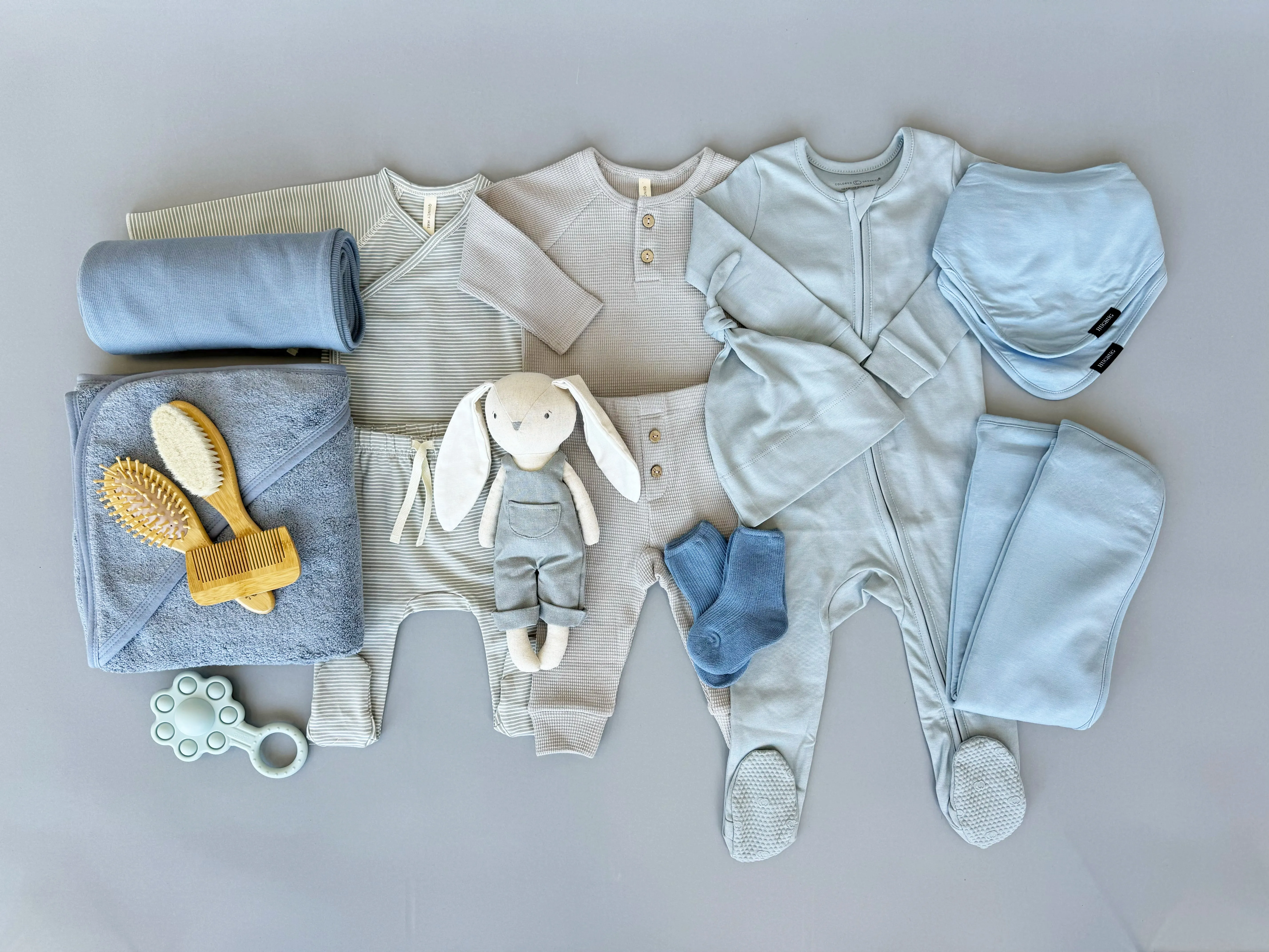 Medium Blue Bunny Gift Set | Boy