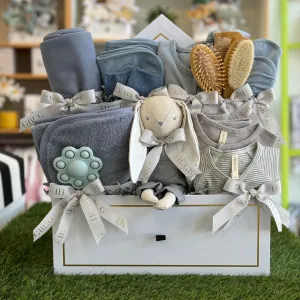 Medium Blue Bunny Gift Set | Boy