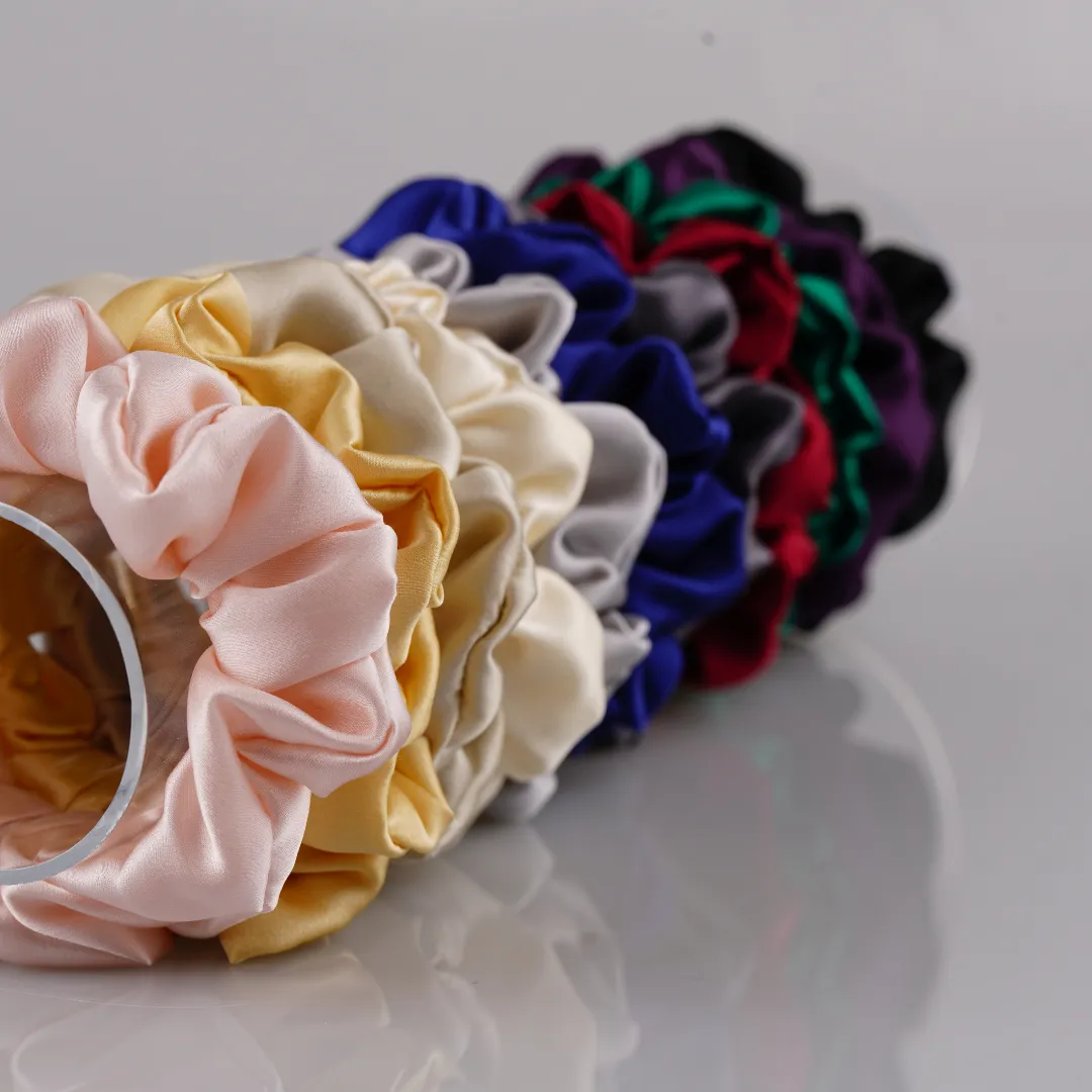 Medium Silk Scrunchie Custom Wholesale