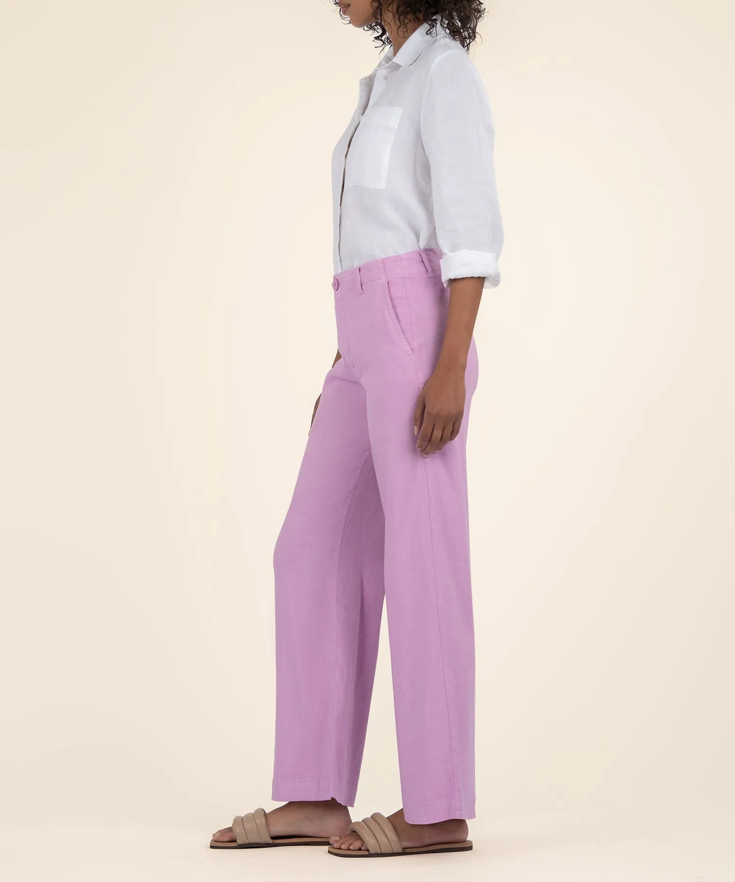 Meg Linen Wide Leg - Petite