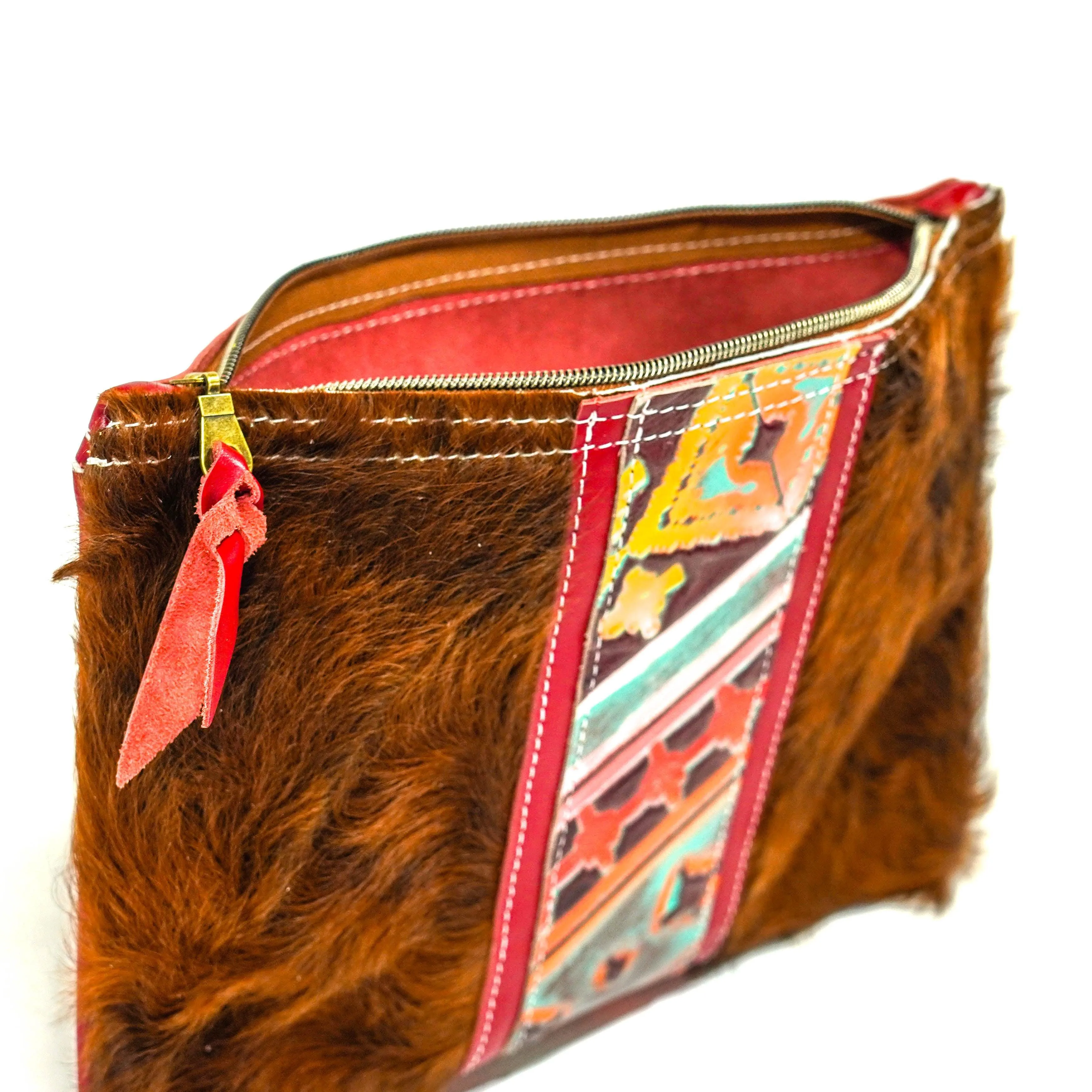 Mega Organizer - Red Brindle w/ Western Sunset
