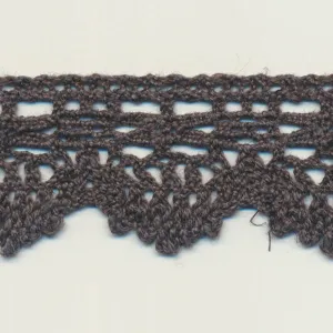 Melange Torchon Lace #105 Steel Black