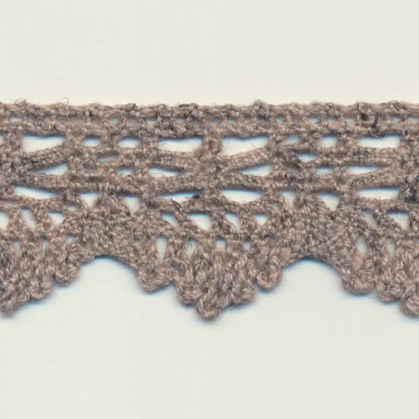Melange Torchon Lace #34 Olive Gray