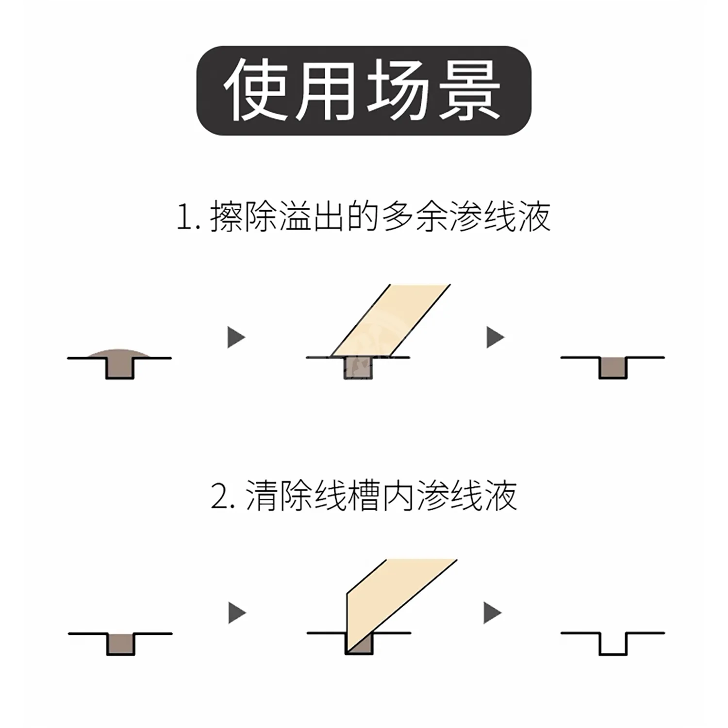 Metal Cleaning Stick [Black Handle]
