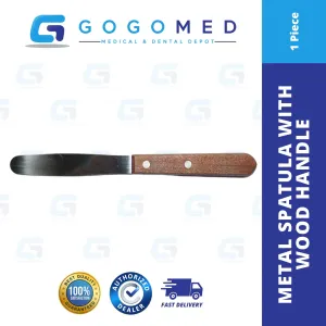 Metal Spatula with Wood Handle