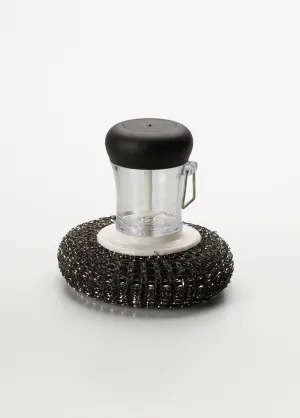 Metal sponge with handle