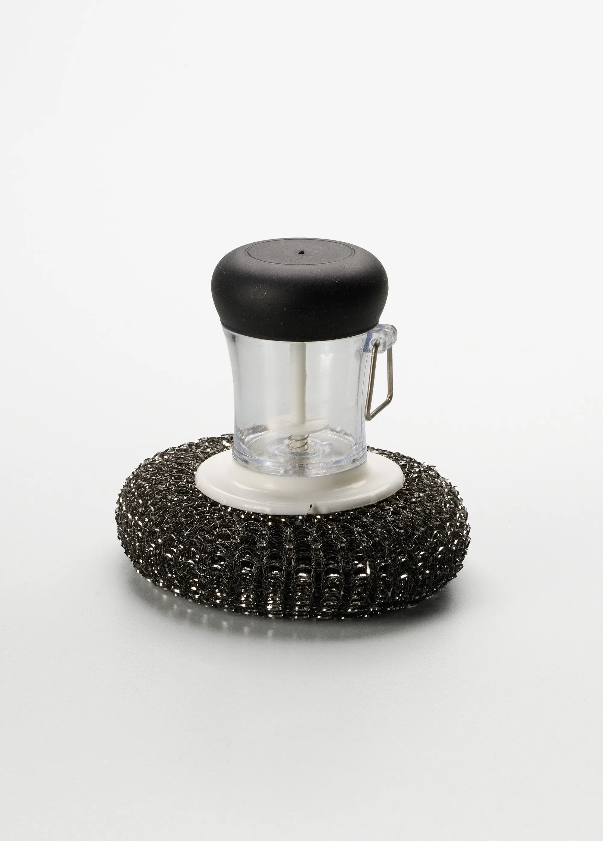 Metal sponge with handle