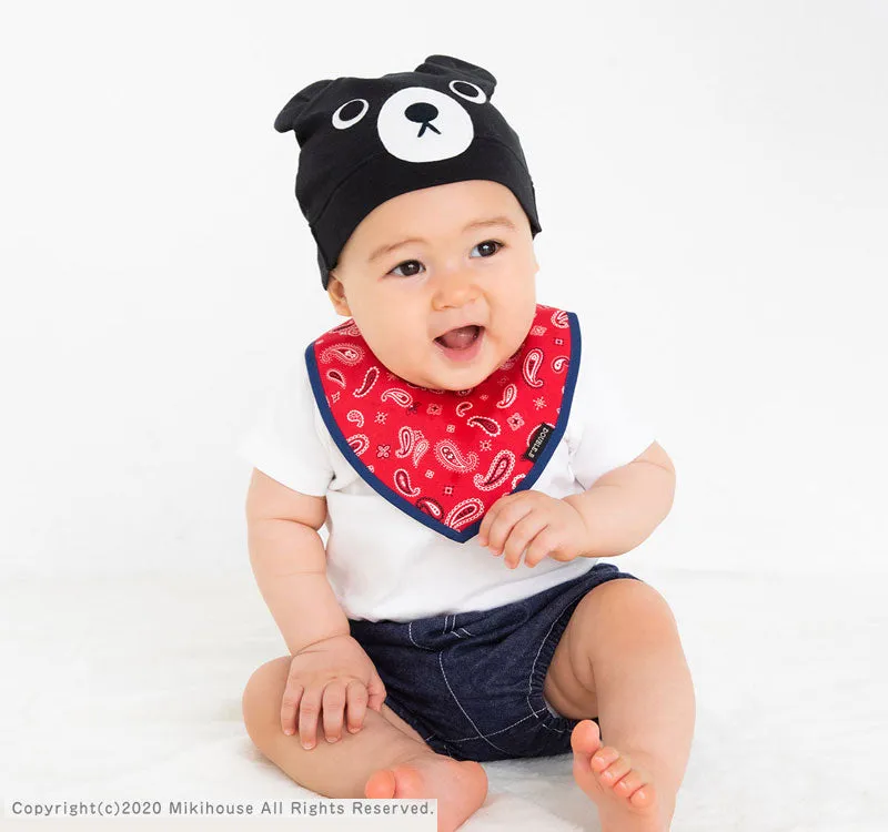 MIKIHOUSE DOUBLE_B HOOD&BIB&BLOOMER SET