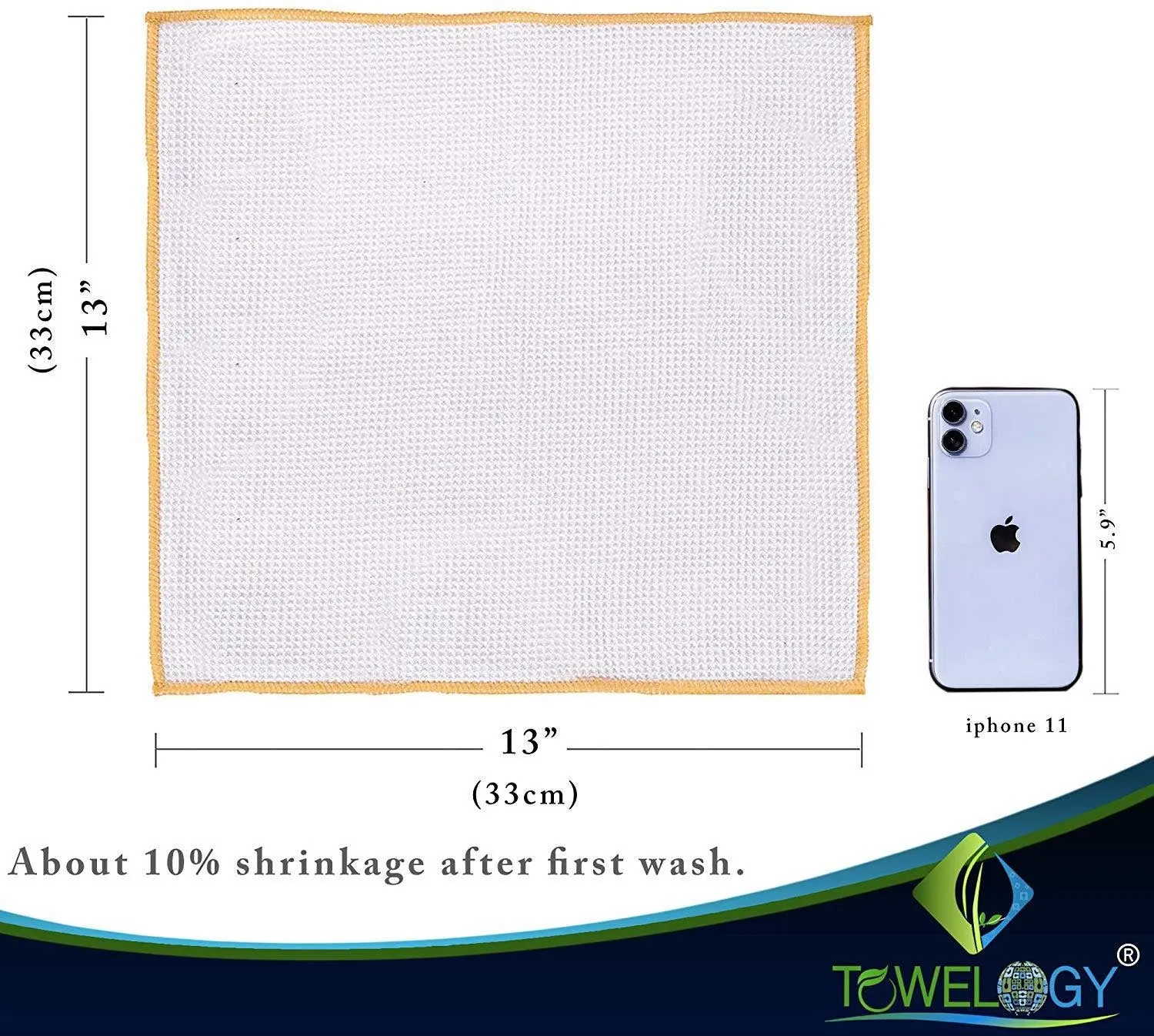 Milan Bamboo Kitchen Dishcloths – Eco-Friendly and Absorbent Kitchen Cloths