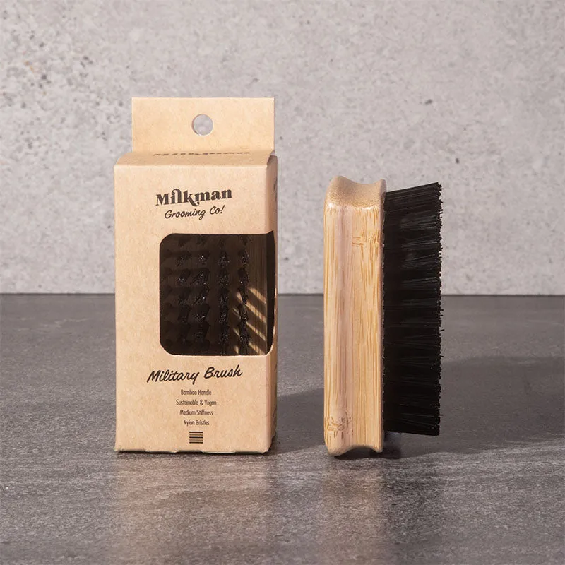Military Brush - Bamboo & Nylon Bristle