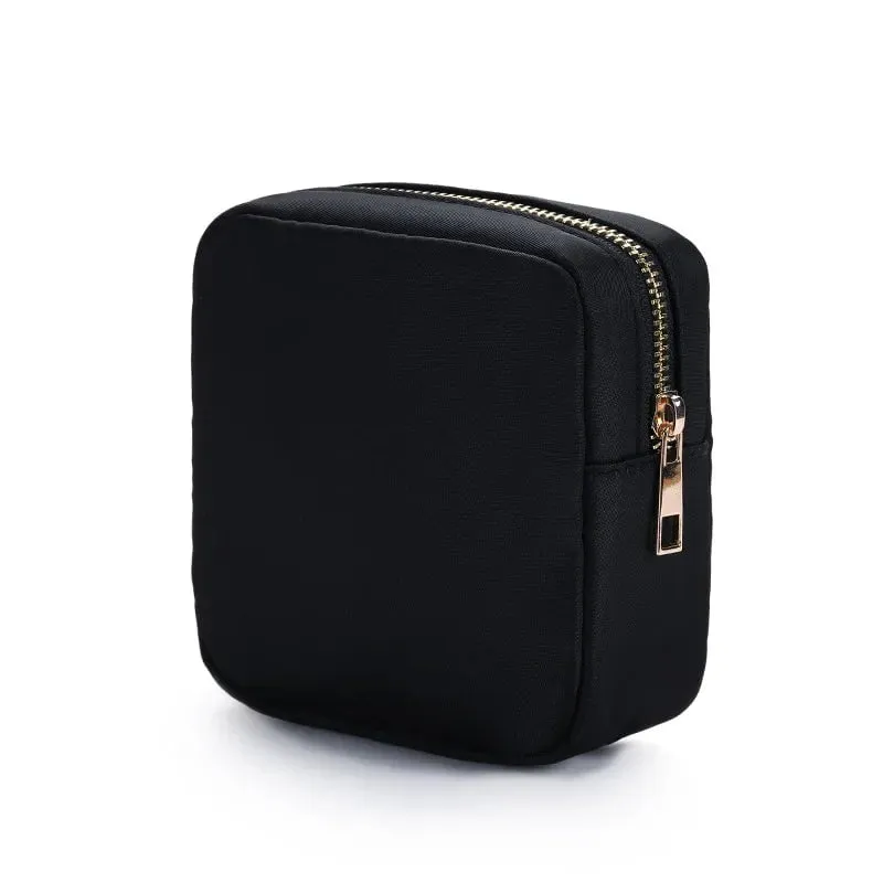 Mini Makeup Bag Waterproof Zipper Pouch