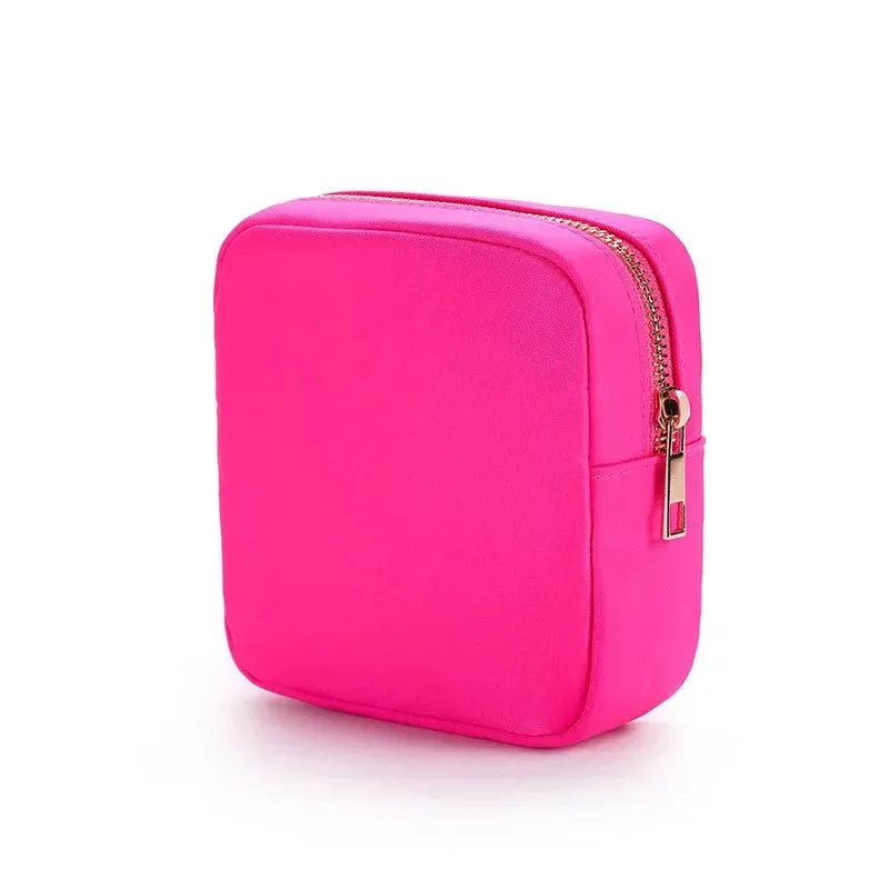 Mini Makeup Bag Waterproof Zipper Pouch