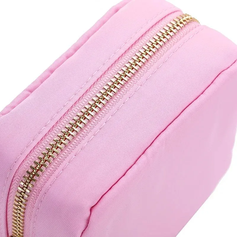 Mini Makeup Bag Waterproof Zipper Pouch