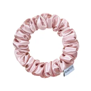 Mini Organic Silk Scrunchie PINK