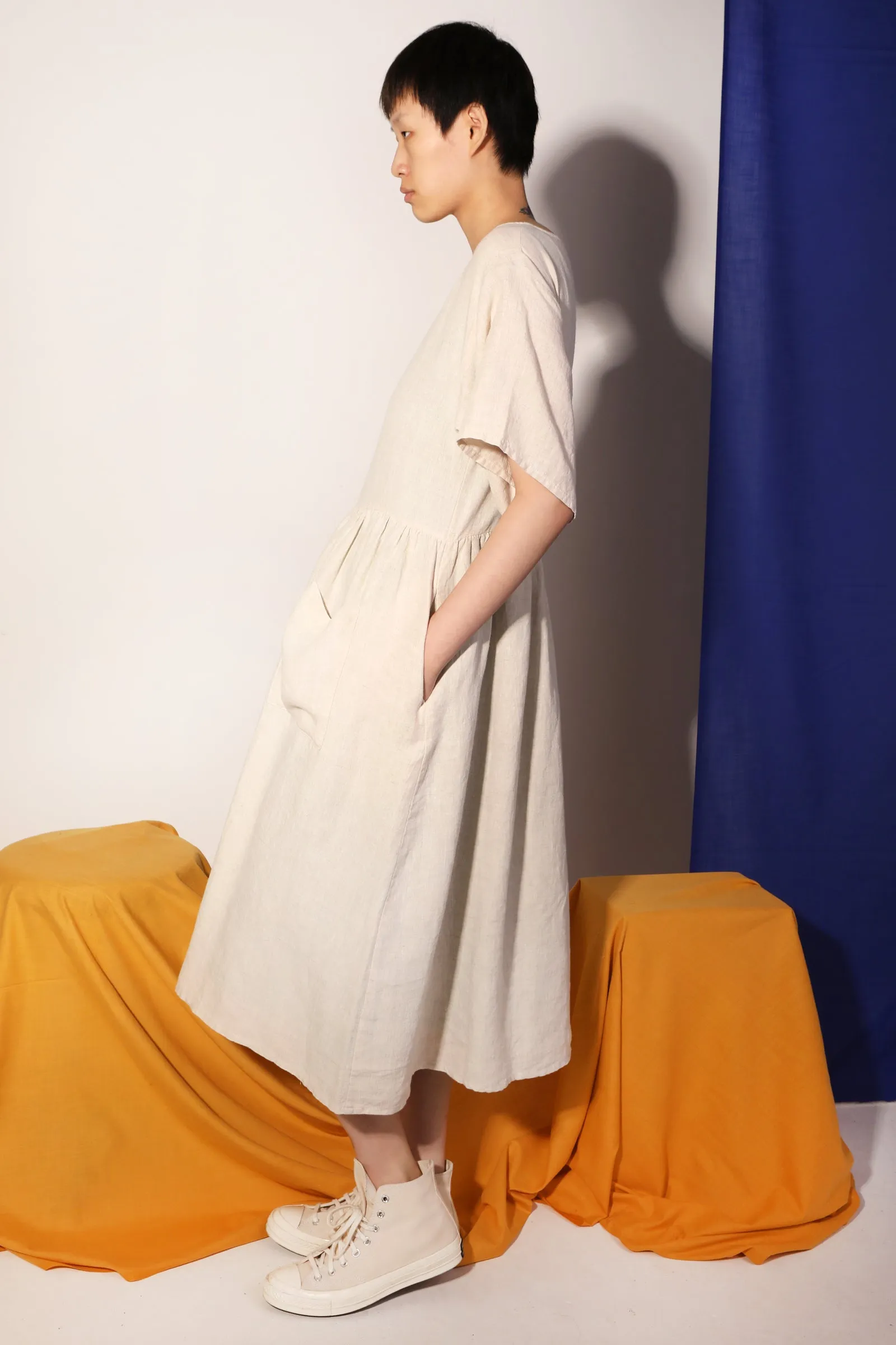Mitch Dress Cream
