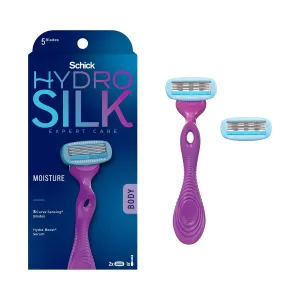Moisture Women'S Razor | 5-Blade Razor for Women | Moisturizing Razor for Women | 1 Handle & 2 Razor Blade Refills
