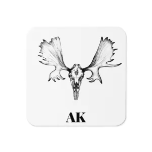 Moose Skull Coaster