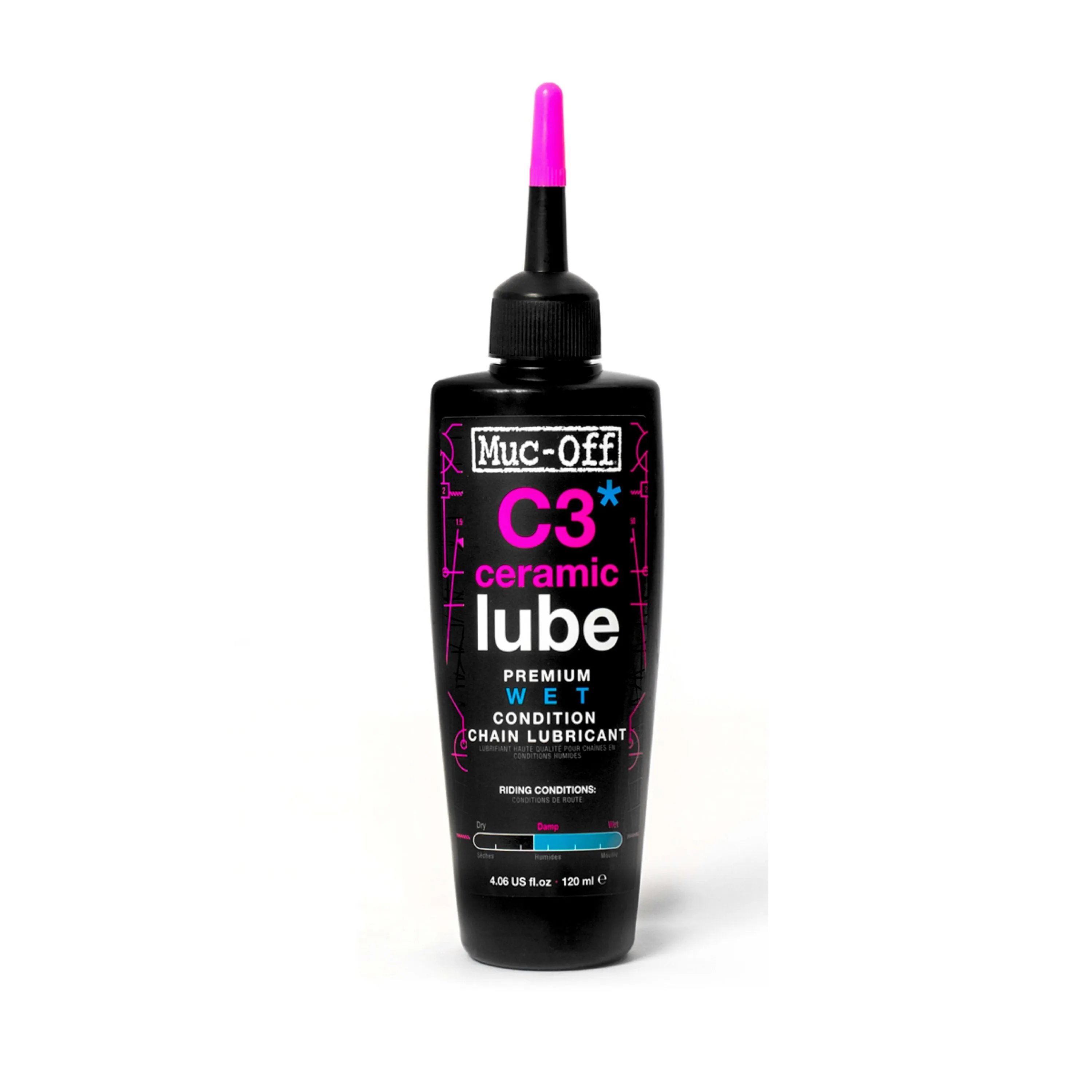 Muc-off C3 Wet Weather Ceramic Lube #870 120ML