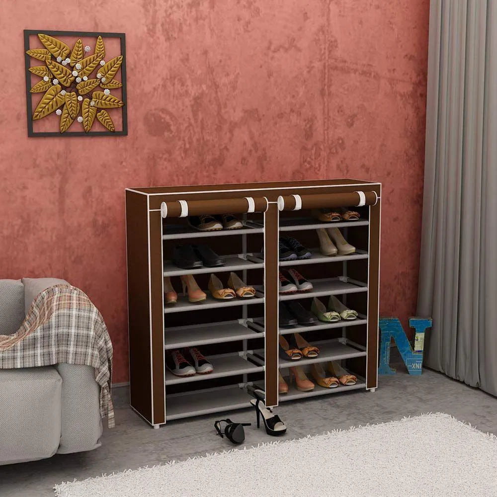 Multi-Layer Shoe Storage Organizer – Holds Up to 24 Pairs, 120x31.5x105CM for Shoes and Daily Supplies