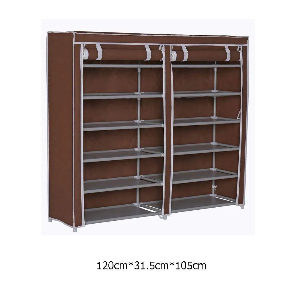 Multi-Layer Shoe Storage Organizer – Holds Up to 24 Pairs, 120x31.5x105CM for Shoes and Daily Supplies