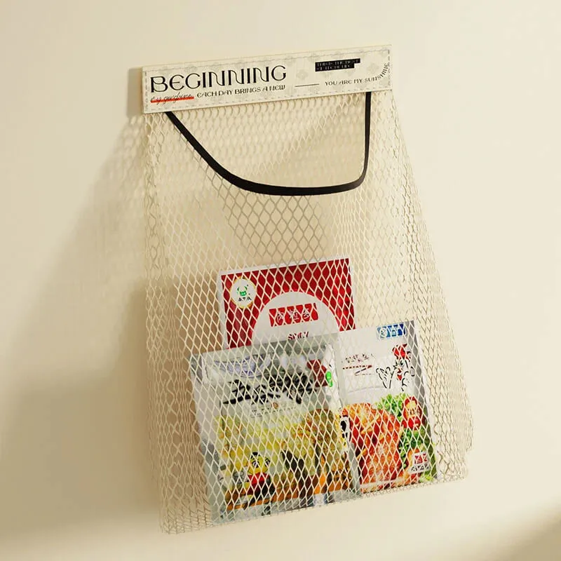 Multipurpose Velcro Storage Net Bag