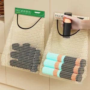 Multipurpose Velcro Storage Net Bag