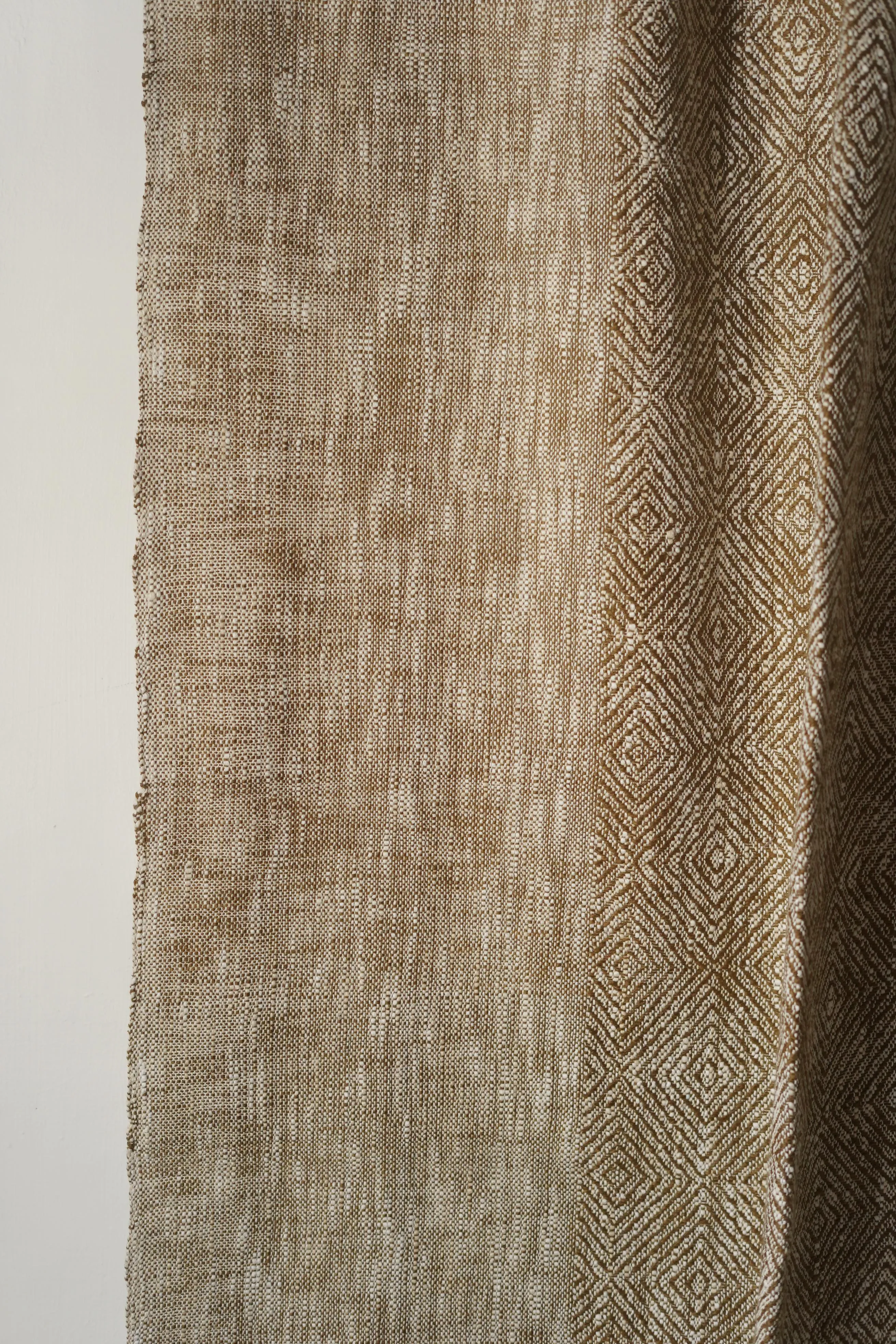 Natural Dye Handloom Cotton Bed Cover/blanket (110x98 inch)