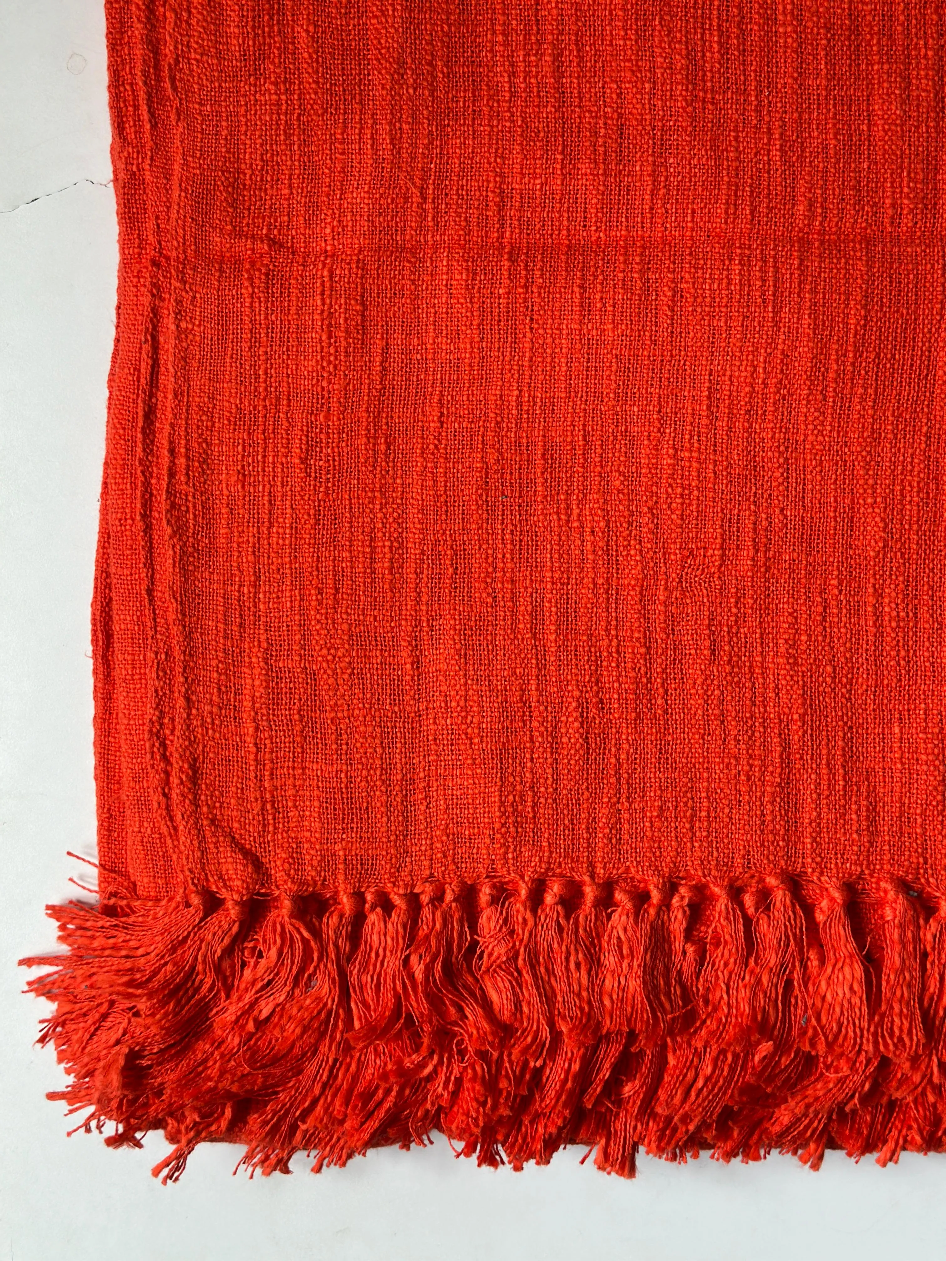 Natural Dye Handloom Cotton Bed Cover/blanket (110x98 inch)